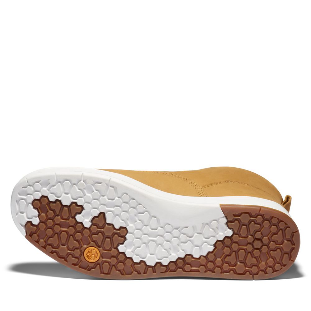 Botas Chukka Masculino - Timberland Davis Square Impermeavel - KHRZL6184 - Marrom